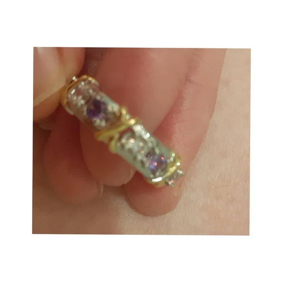 💋NEW CZ EMBELLISHED RING - Picture 5 of 11